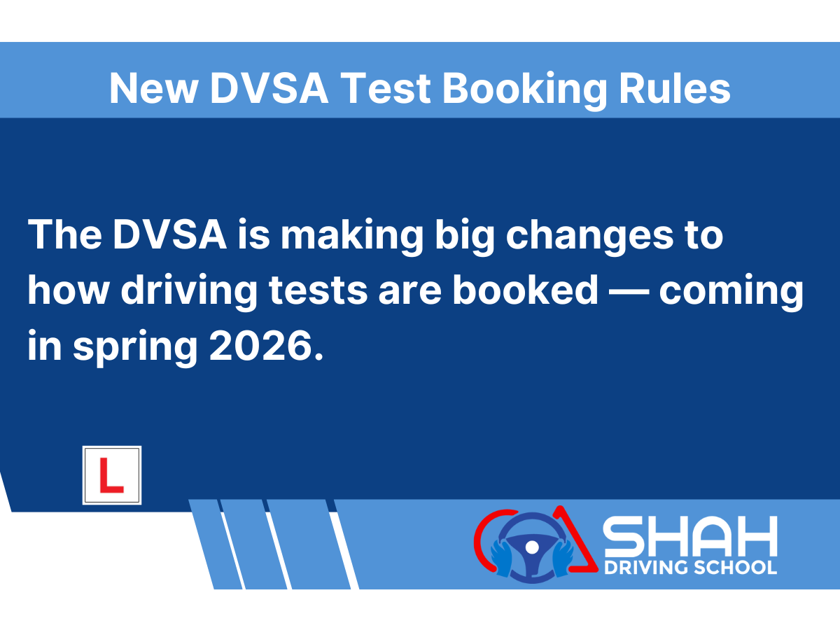 New DVSA driving test booking rules explained. Learn cancellation deadlines, the 28-day retest rule, theory expiry rules, and expert advice from Shah Driving School Bolton.