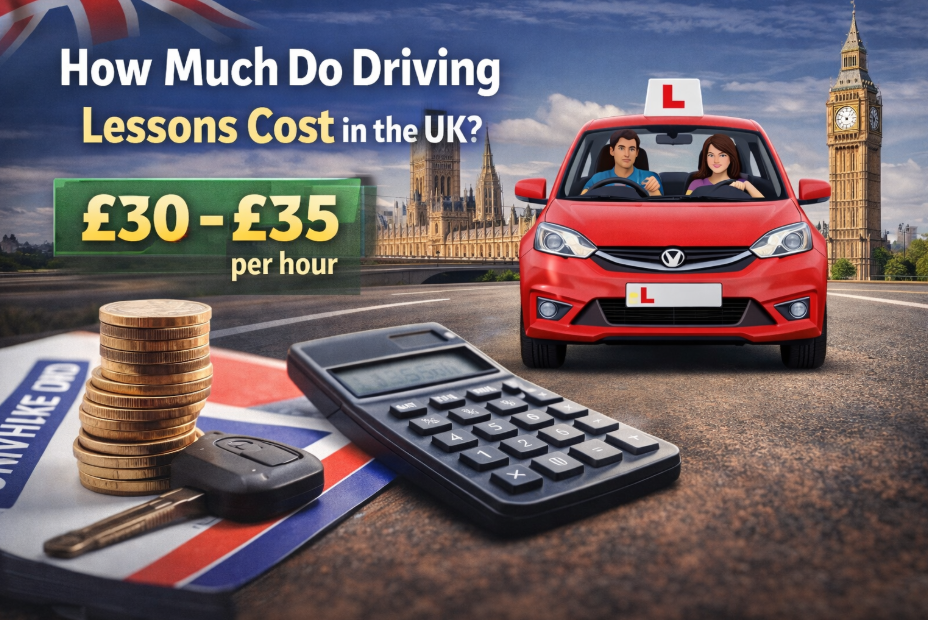 Driving-Lesson-cost-in-the-UK