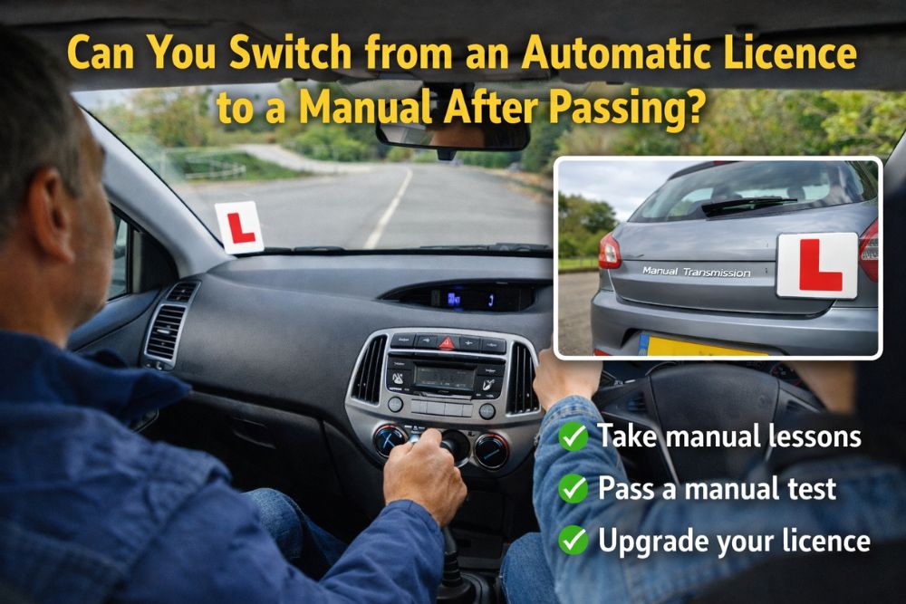 automatic vs manual licence UK
