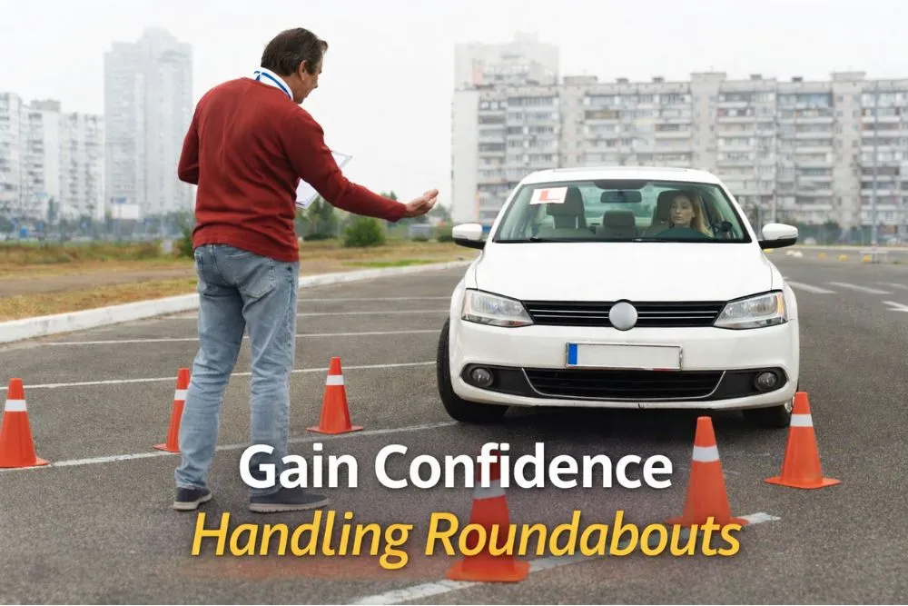 roundabout driving test tips UK