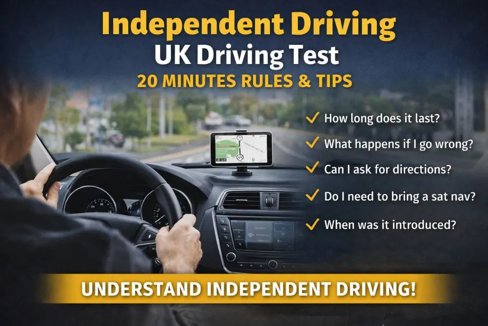 independent driving test UK