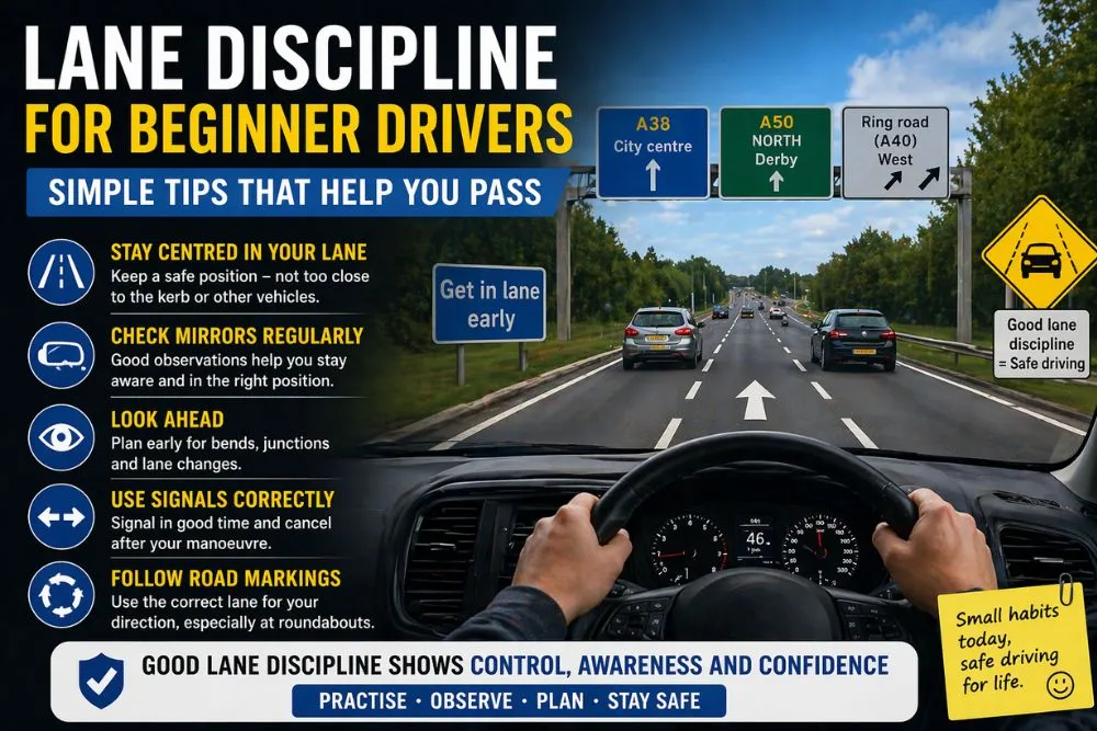 lane discipline for beginners UK