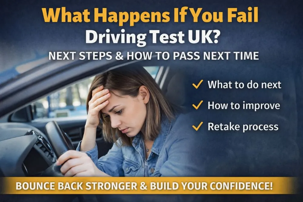 retake driving test UK rules
