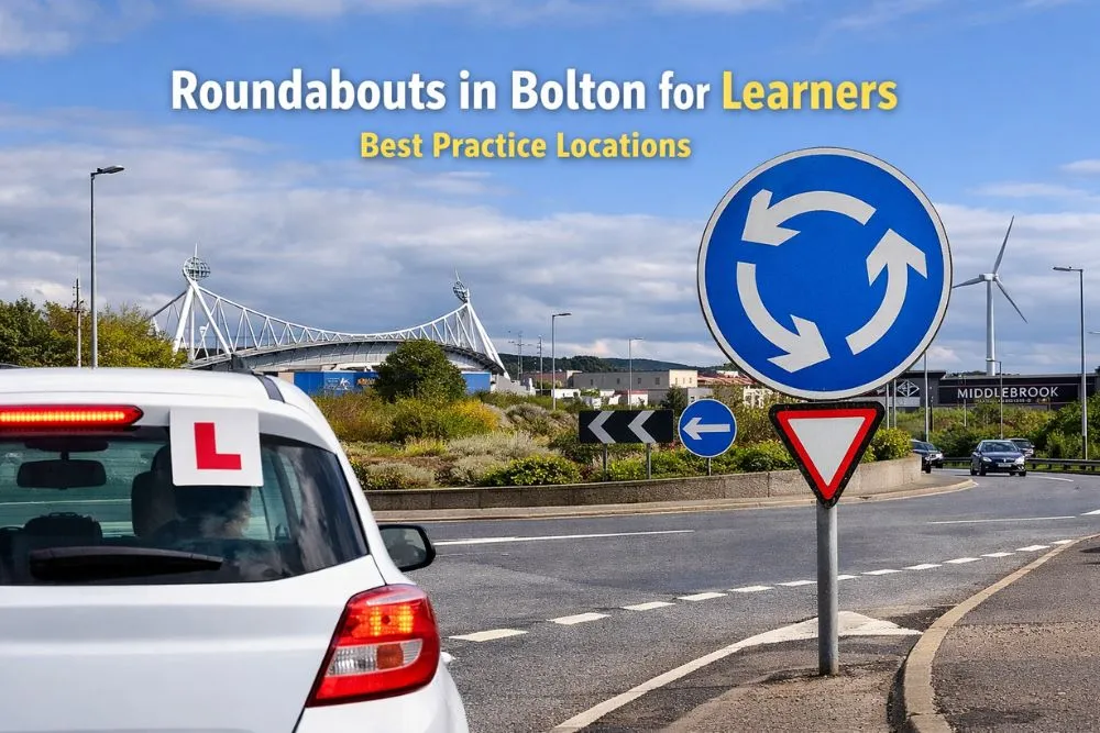 roundabouts in Bolton for learners